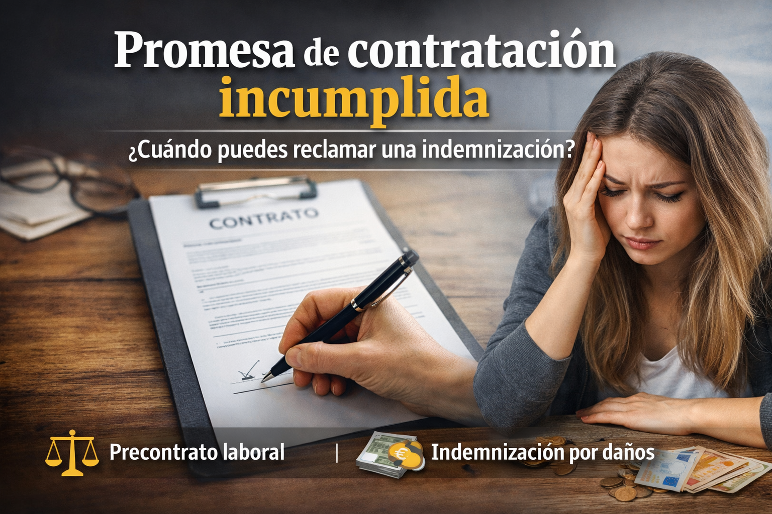 Promesa de contratación incumplida: derecho a indemnización y jurisprudencia 2025
